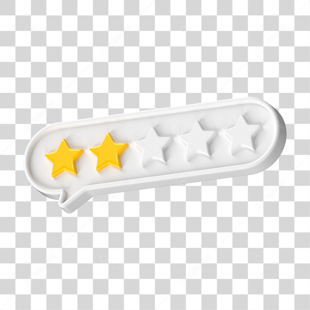 Ícone Avaliação de Classificação Estrelas PNG Transparente