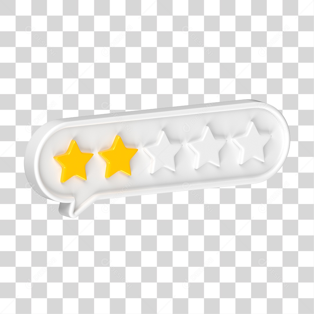 Ícone Avaliação de Classificação Estrelas PNG Transparente