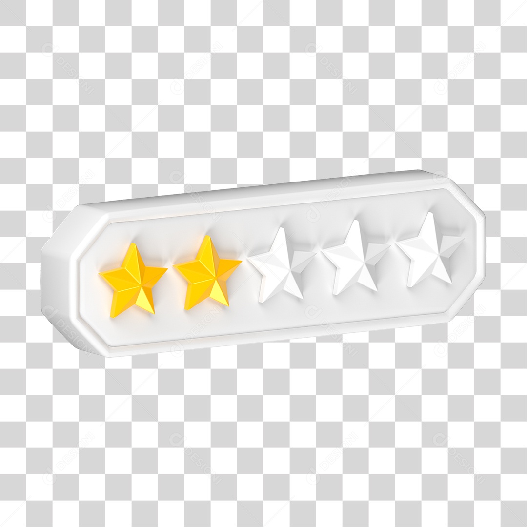 Ícone Avaliação de Classificação Estrelas PNG Transparente