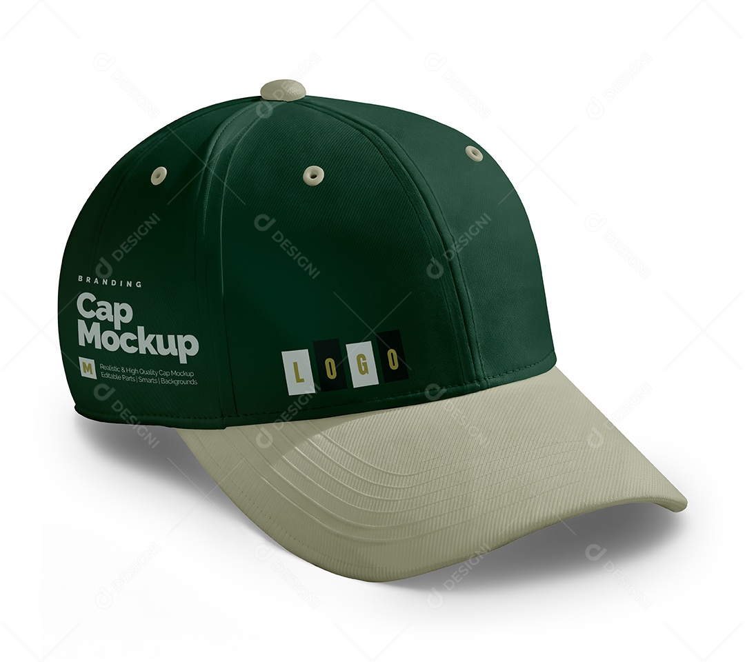 Mockup Boné PSD Editável