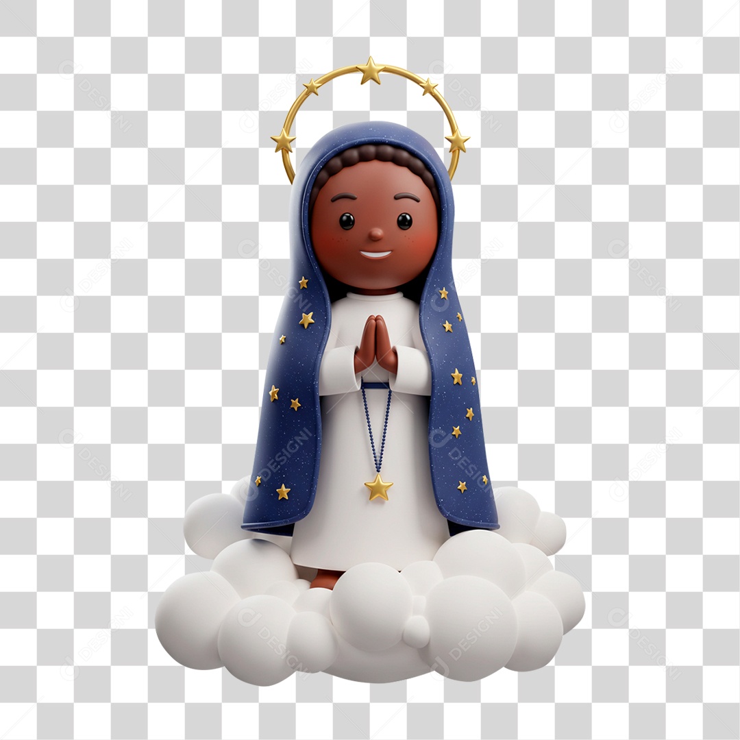 Imagem Semelhante a Nossa Senhora da Conceição PNG Transparente