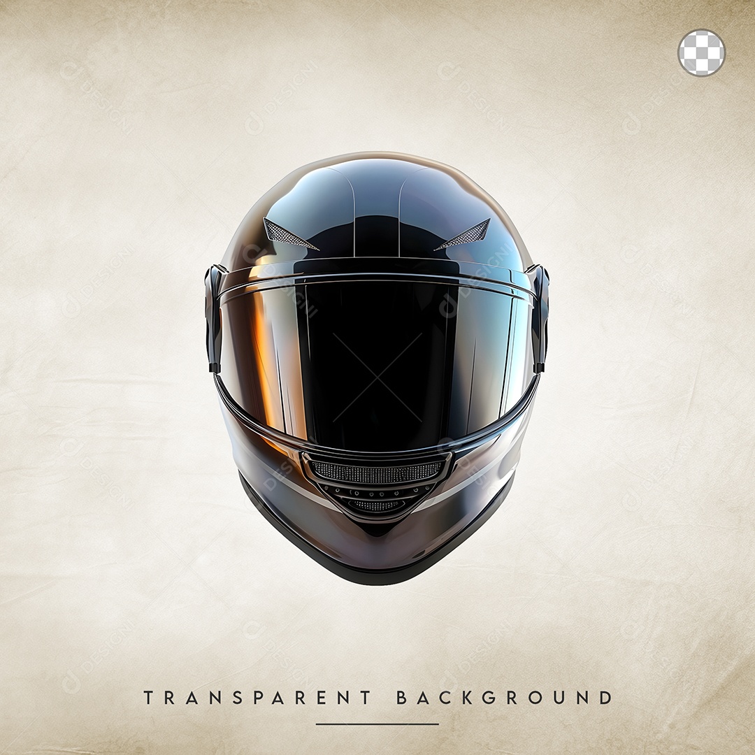 Elemento 3D Capacete Para Composição PSD