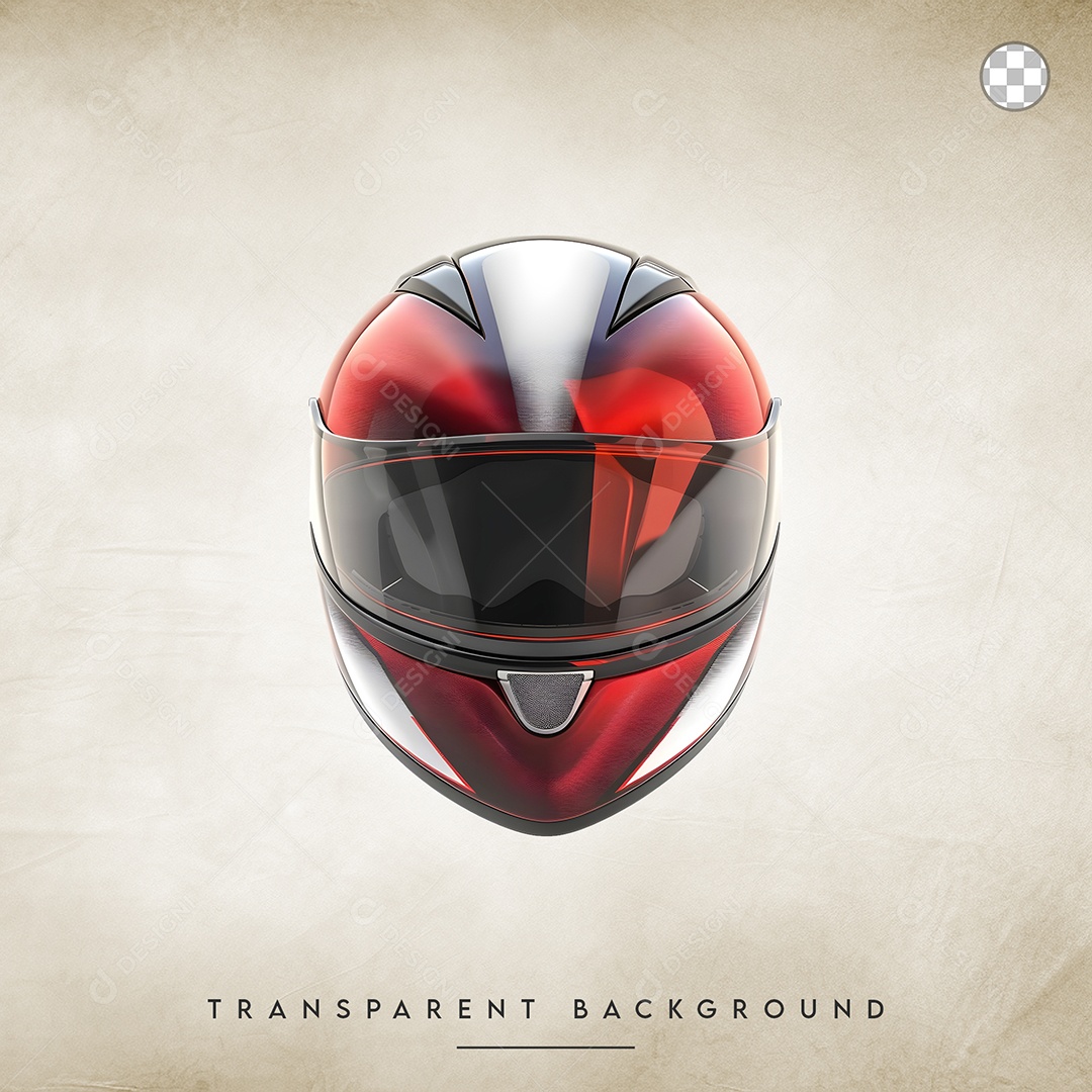 Elemento 3D Capacete Para Composição PSD