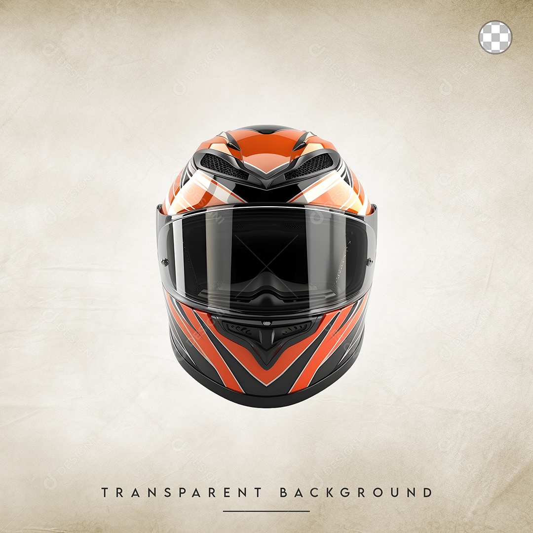 Elemento 3D Capacete Para Composição PSD