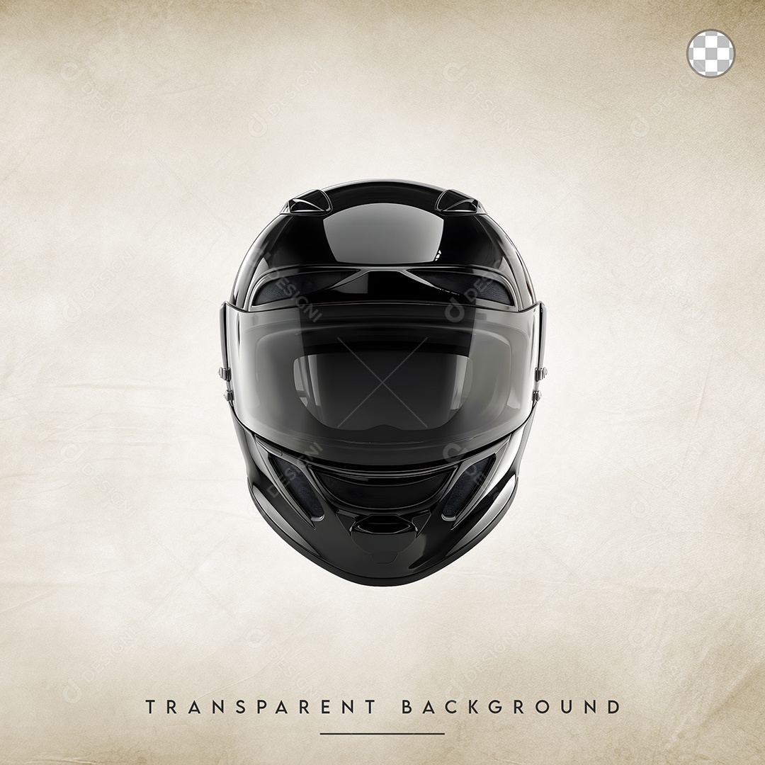 Elemento 3D Capacete Para Composição PSD