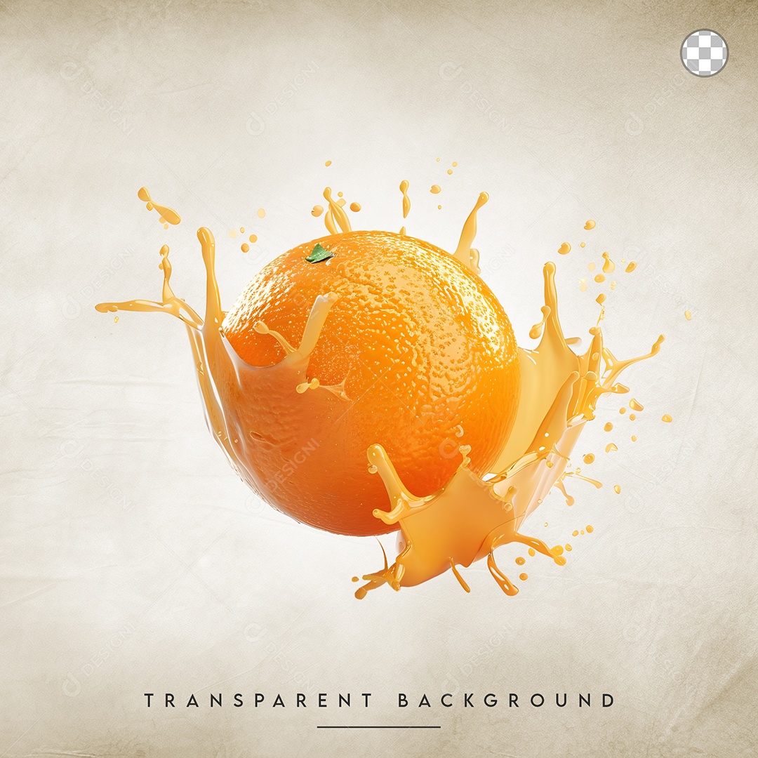 Elemento 3D Refrigerante Para Composição PSD