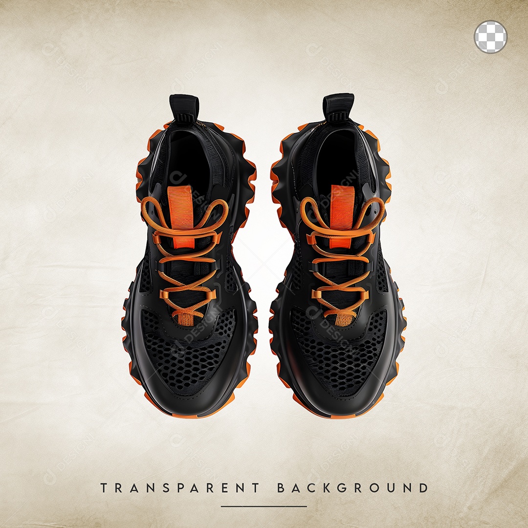 Elemento 3D Tenis Para Composição PSD