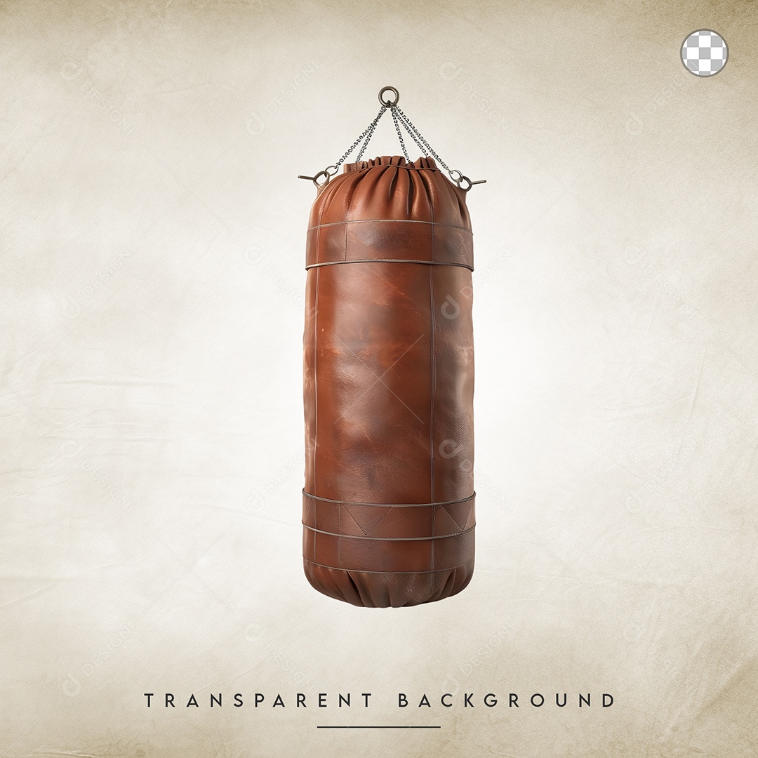 Elemento 3D Saco Para Composição PSD