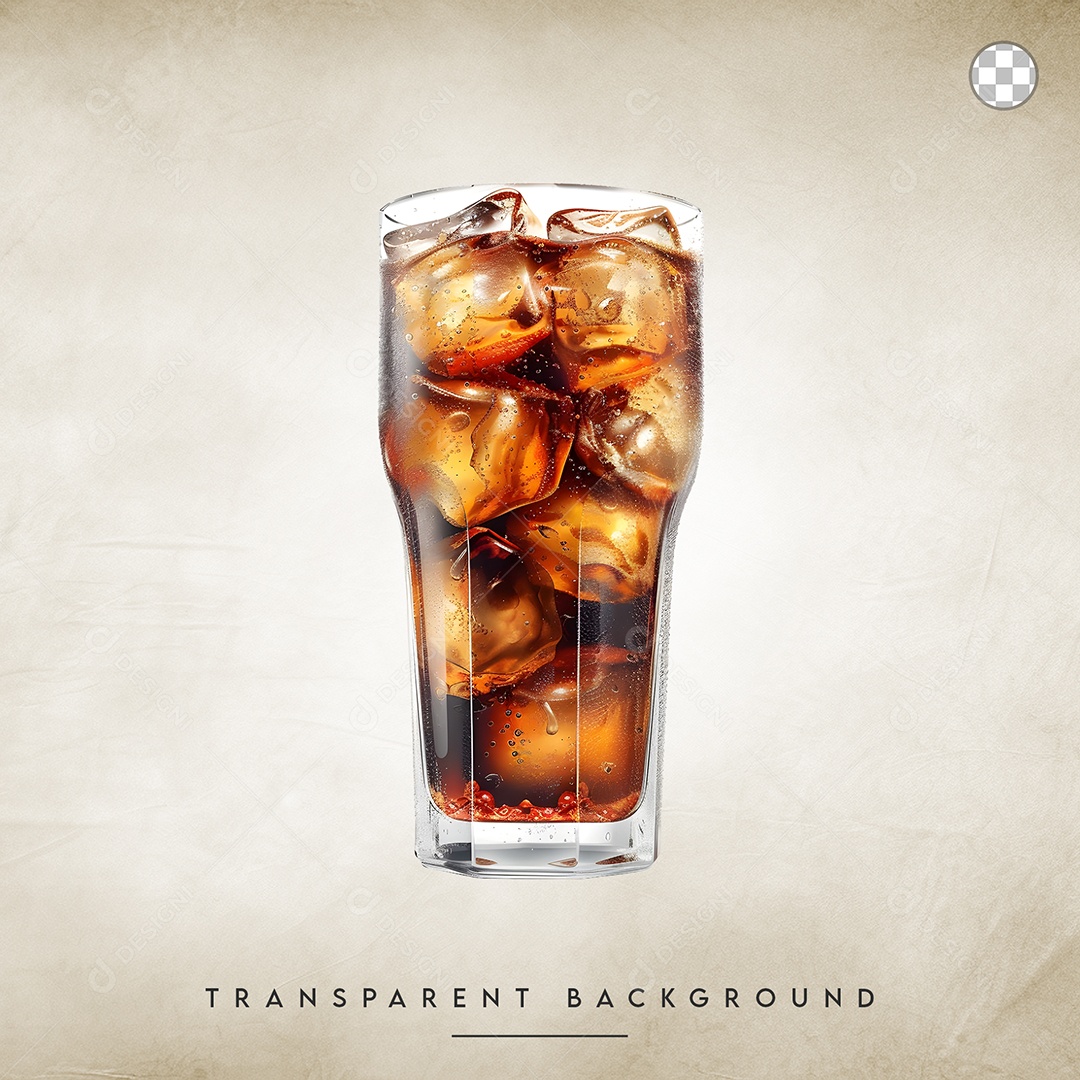 Elemento 3D Coca Cola Para Composição PSD