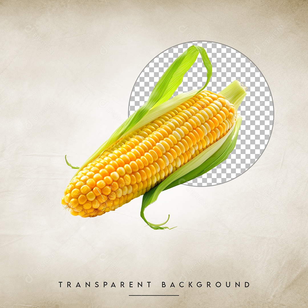 Elemento 3D Espiga Para Composição PSD