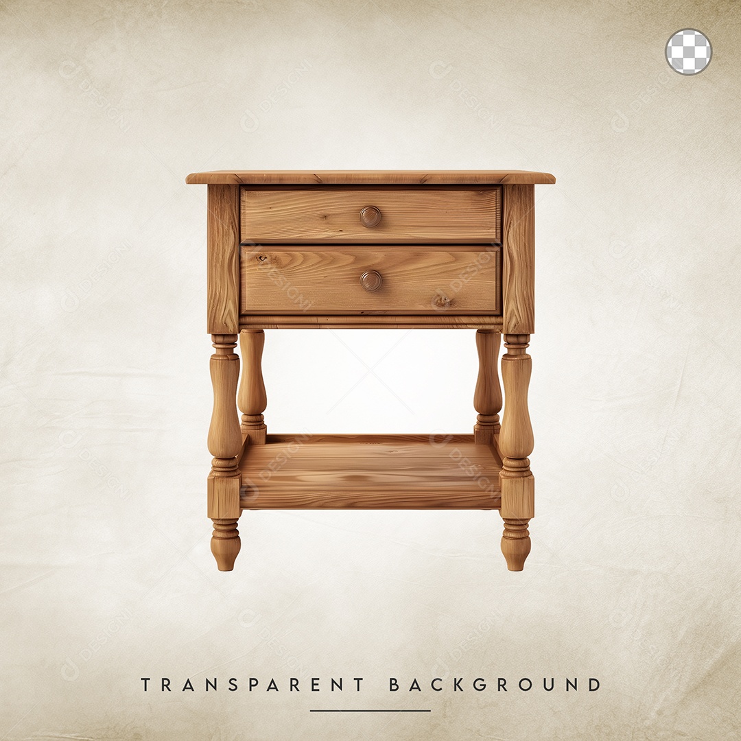 Elemento 3D Mesa Para Composição PSD