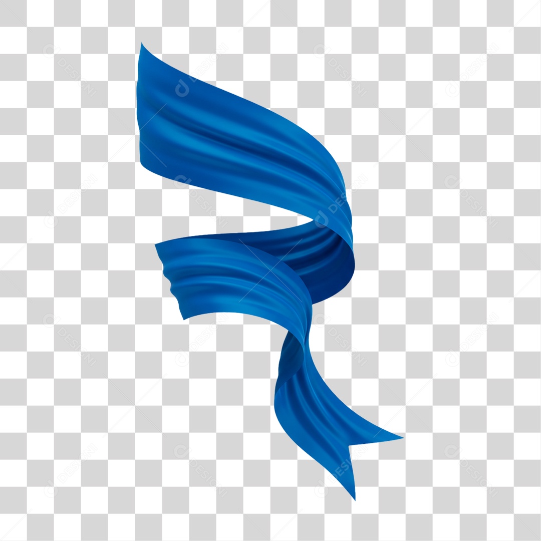 Fita Azul PNG Transparente