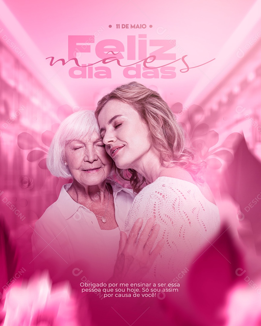 Feliz Dia das Mães 11 de Maio Social Media PSD Editável