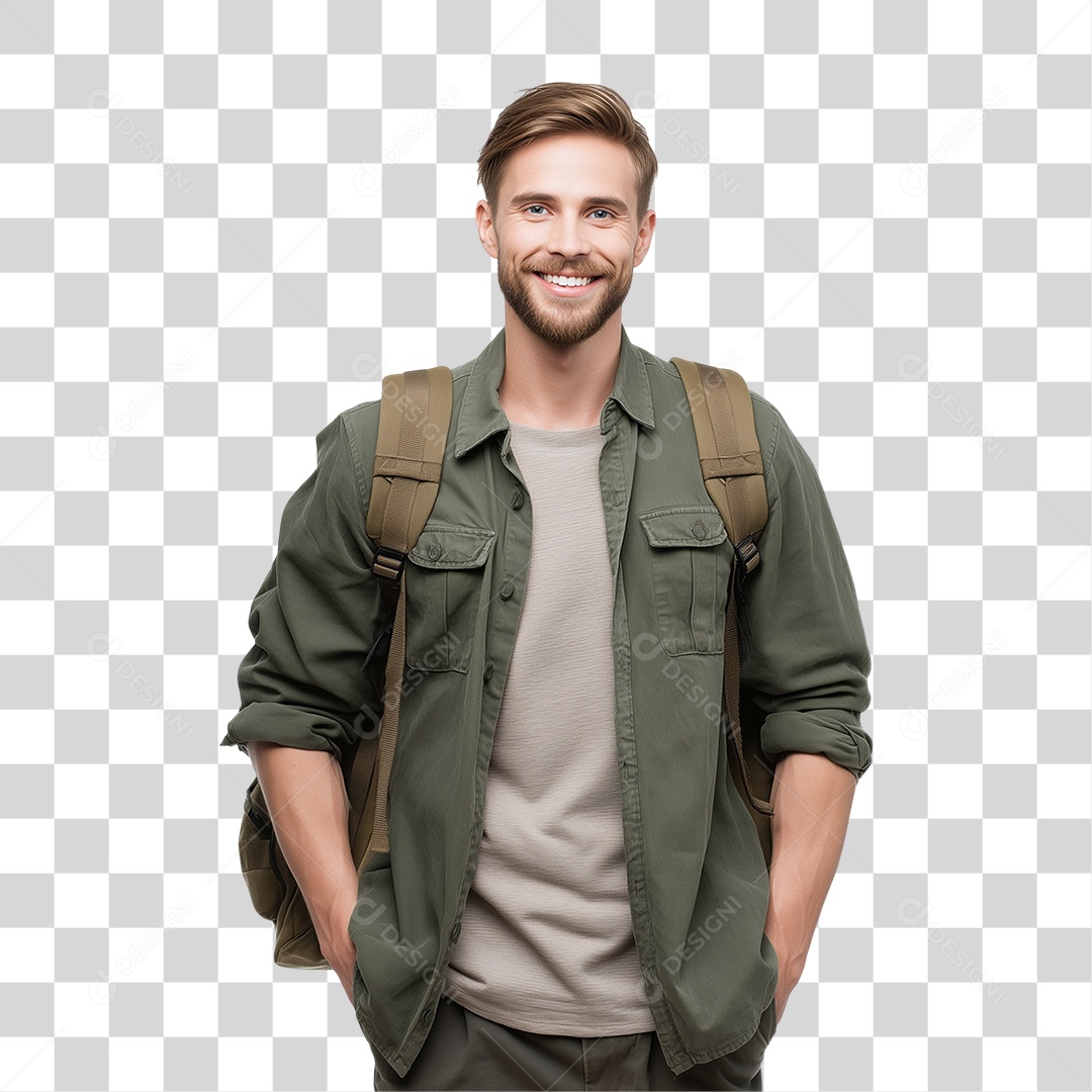 Personagem Homem PNG Transparente