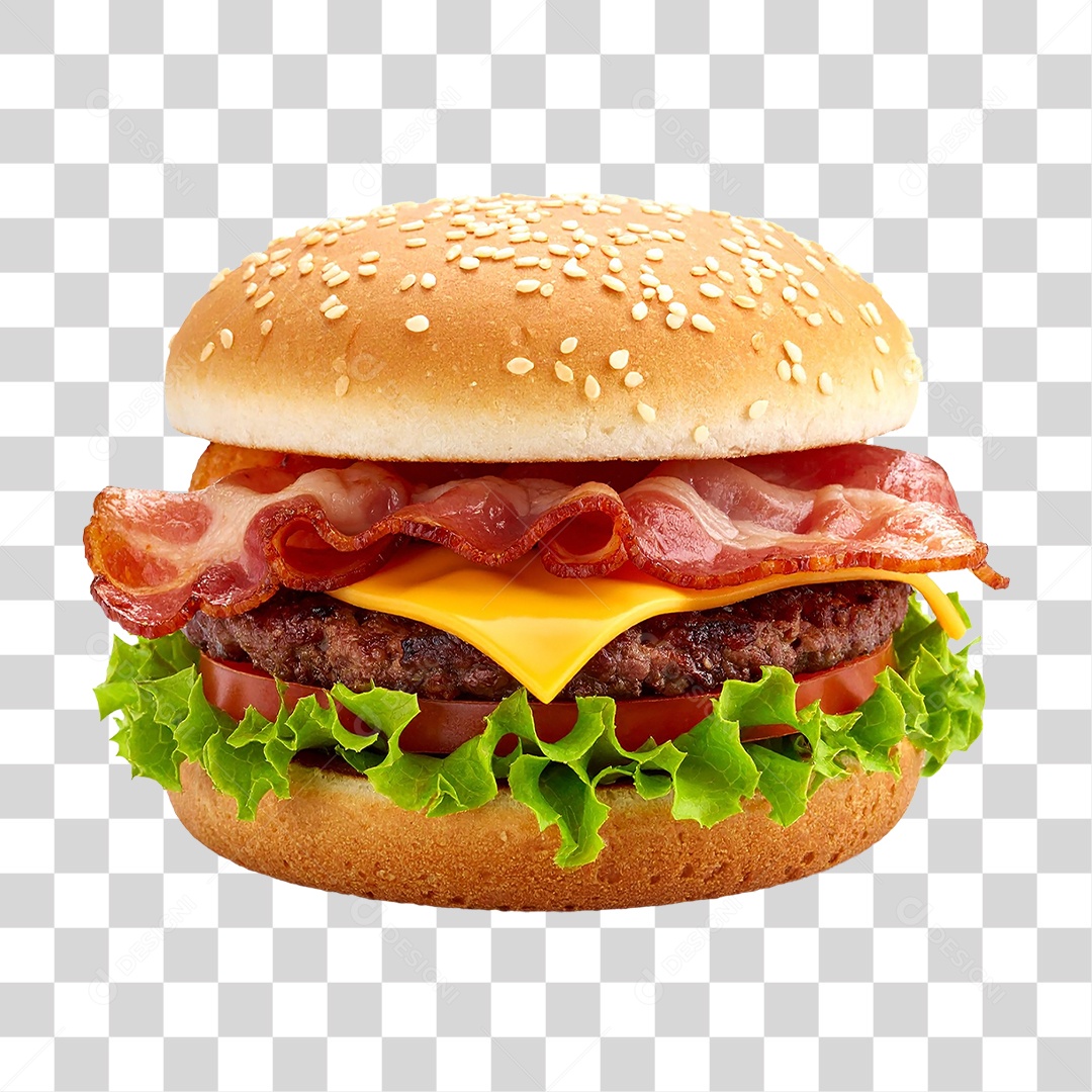 Hambúrguer Lanche Sanduiche PNG Transparente