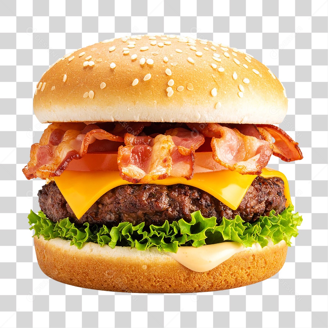 Hambúrguer Lanche Sanduiche PNG Transparente