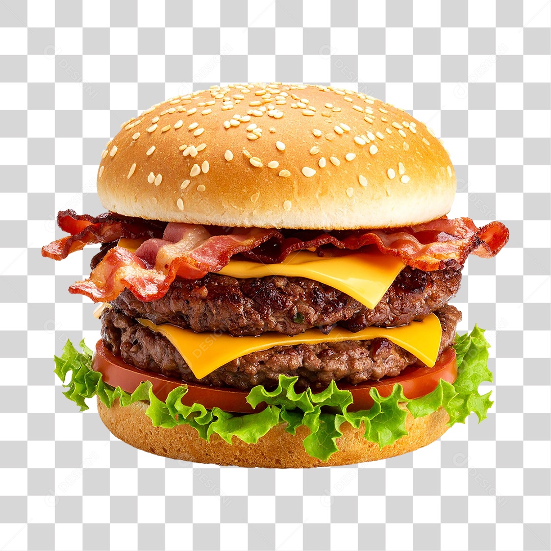 Hambúrguer Lanche Sanduiche PNG Transparente