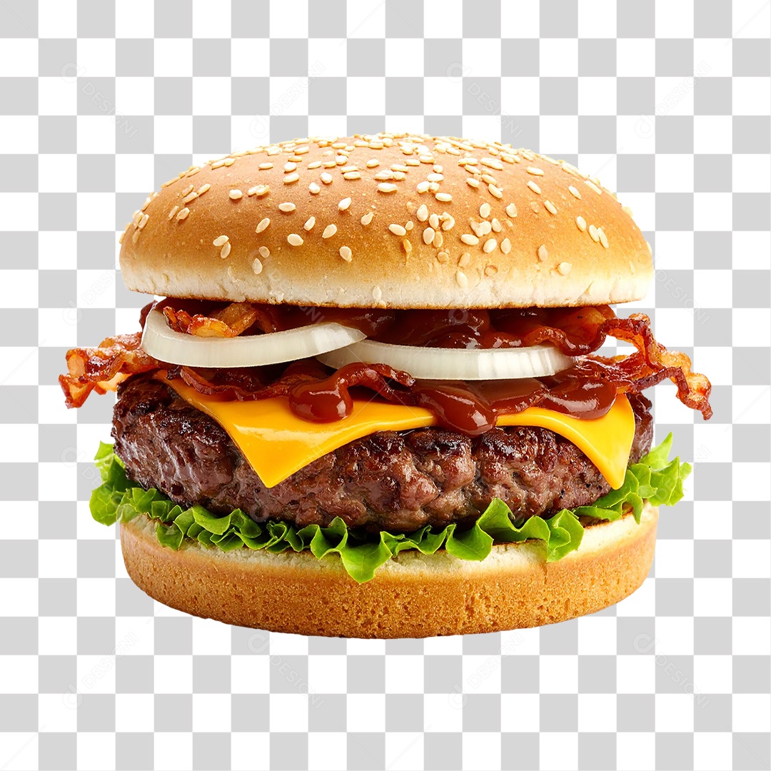 Hambúrguer Lanche Sanduiche PNG Transparente