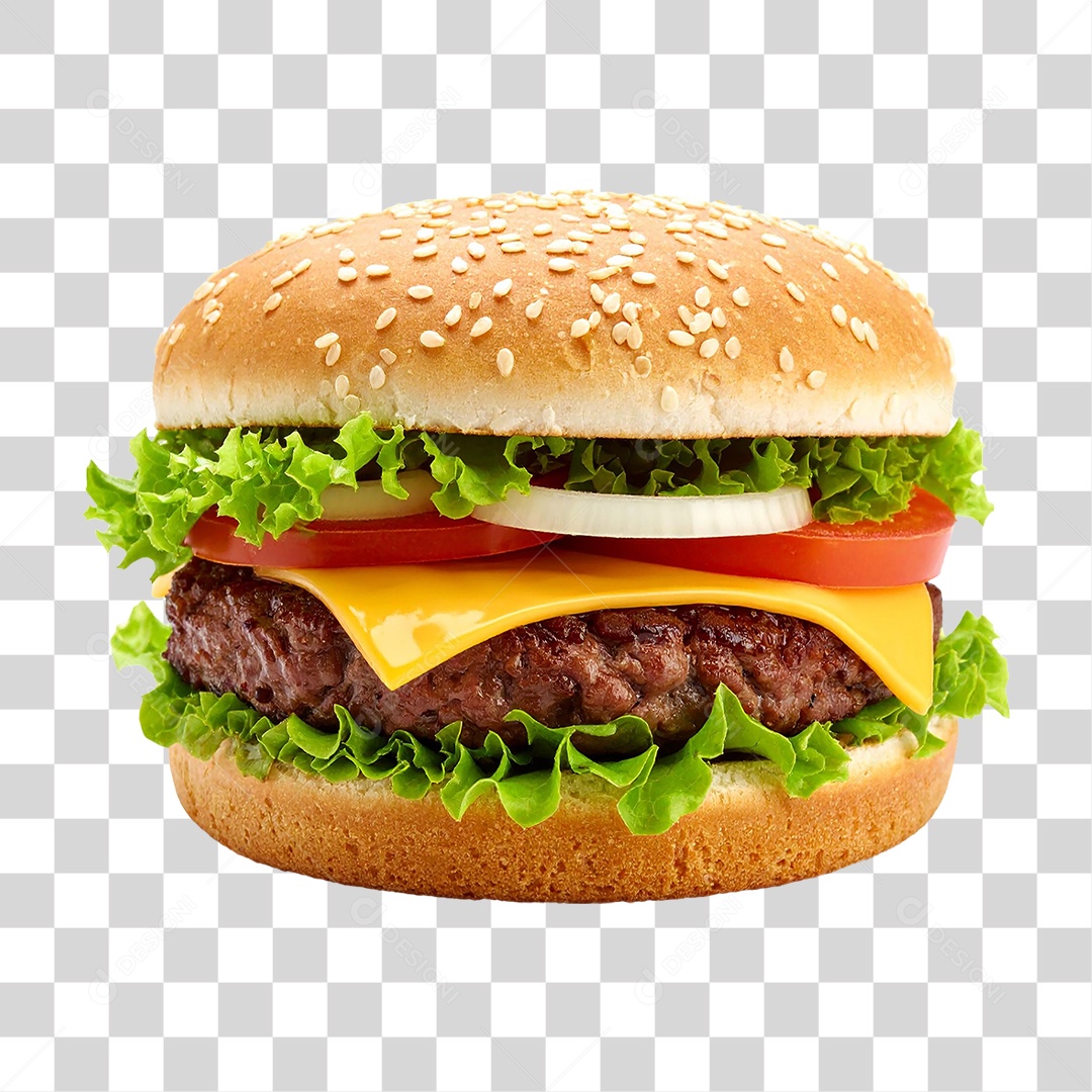 Hambúrguer Lanche Sanduiche PNG Transparente