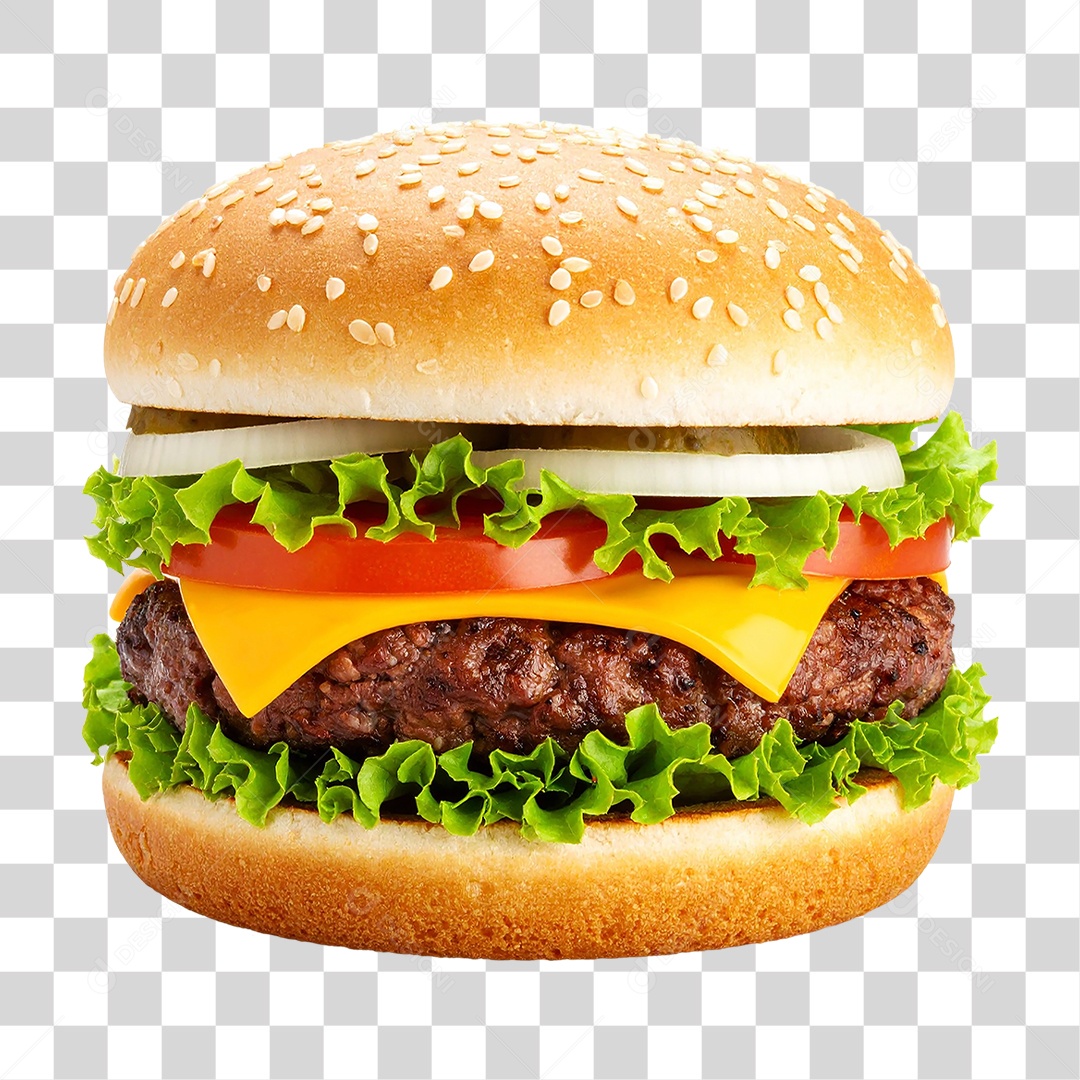 Hambúrguer Lanche Sanduiche PNG Transparente