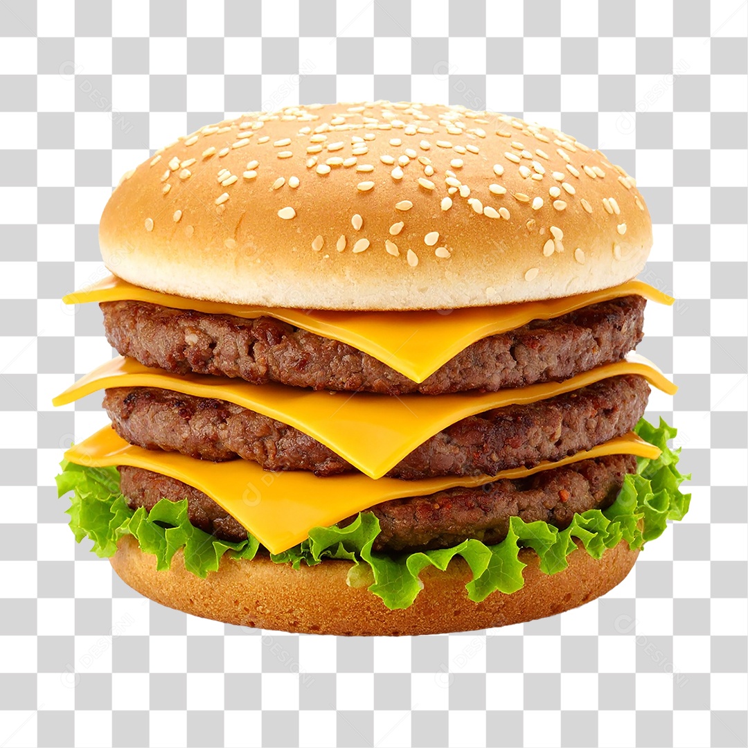 Hambúrguer Lanche Sanduiche PNG Transparente