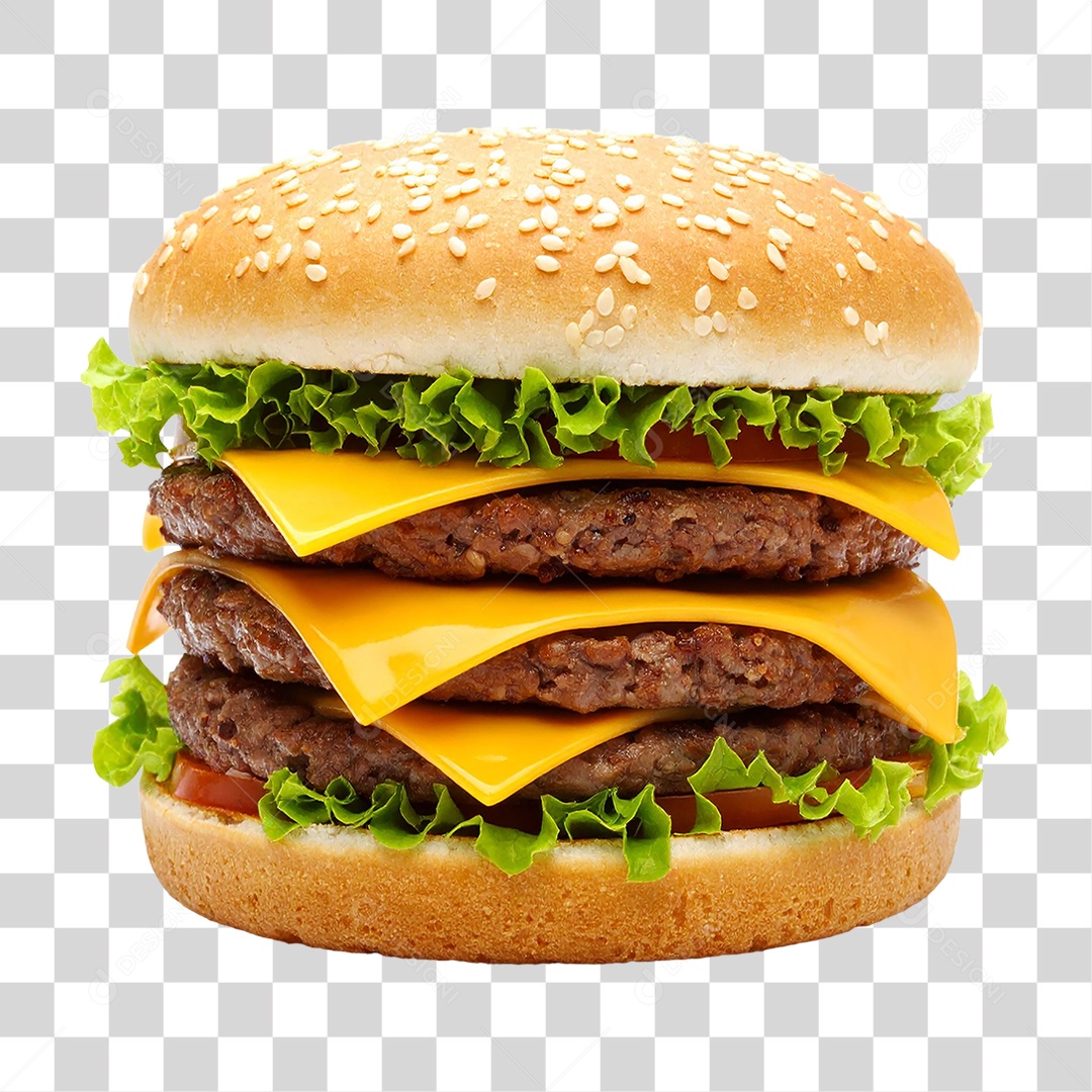 Hambúrguer Lanche Sanduiche PNG Transparente