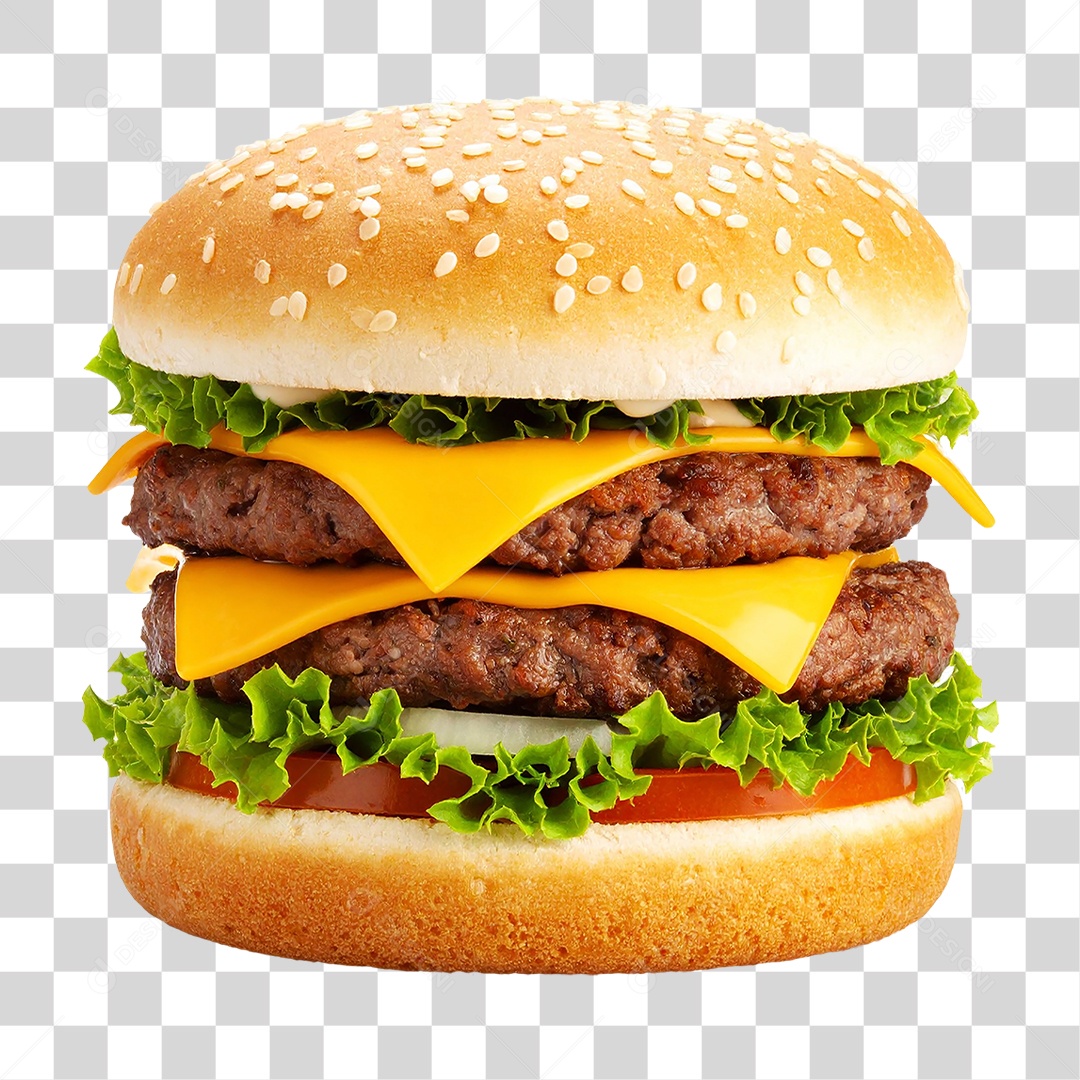 Hambúrguer Lanche Sanduiche PNG Transparente