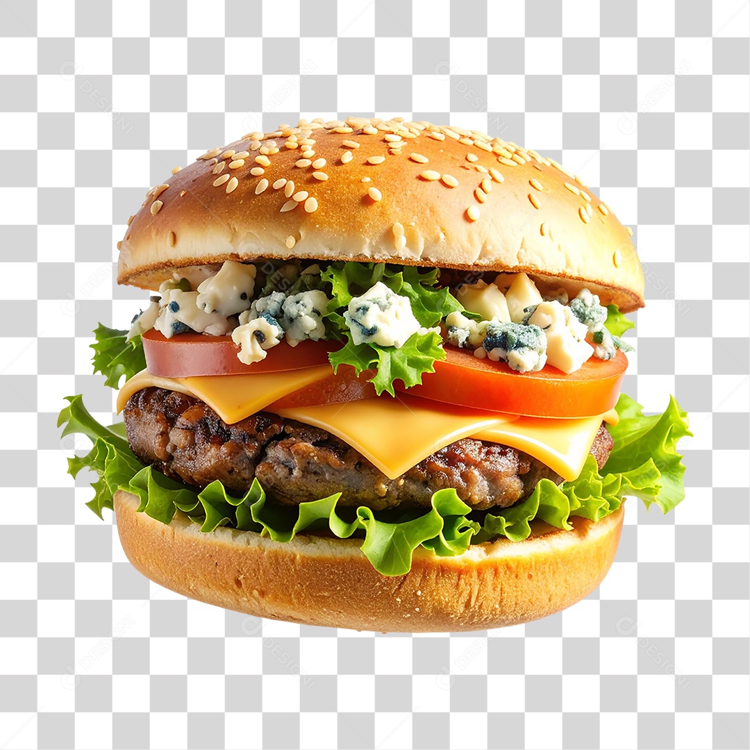 Hambúrguer Lanche Sanduiche PNG Transparente