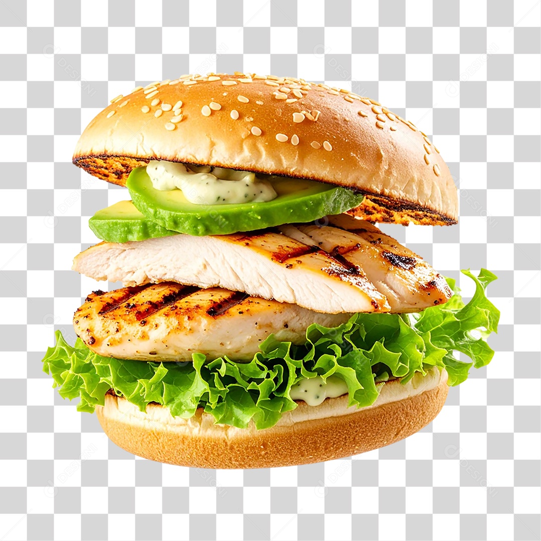 Hambúrguer Lanche Sanduiche PNG Transparente