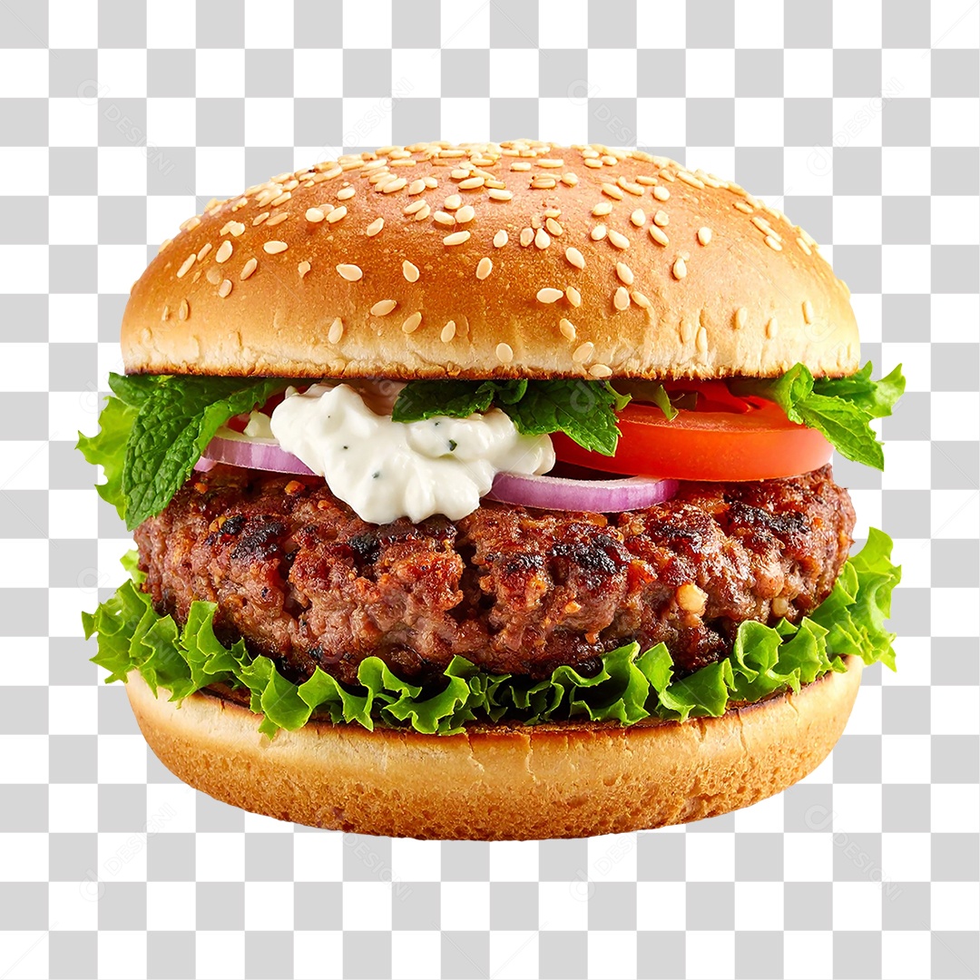 Hambúrguer Lanche Sanduiche PNG Transparente