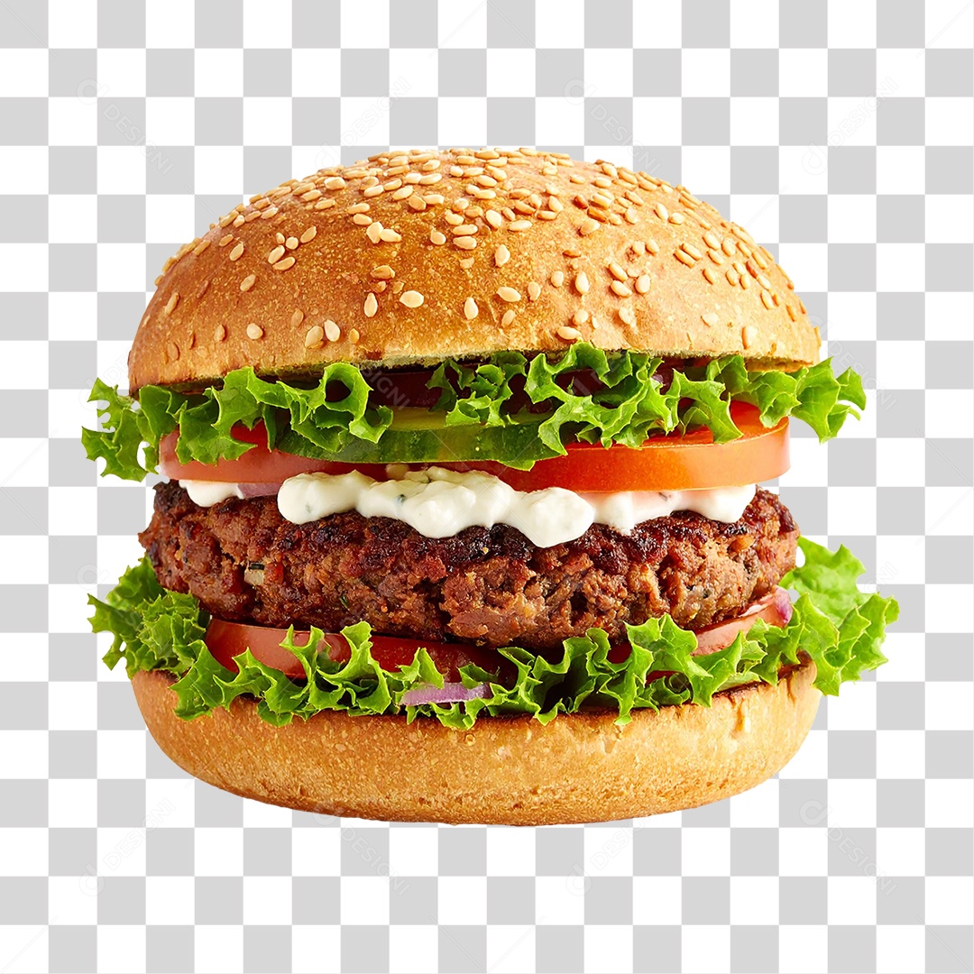 Hambúrguer Lanche Sanduiche PNG Transparente