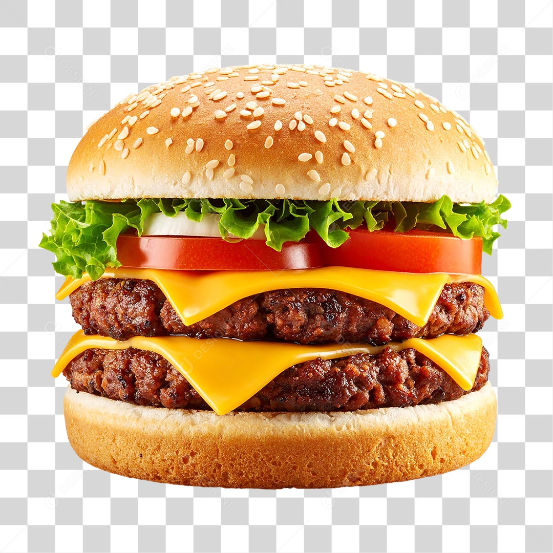 Hambúrguer Lanche Sanduiche PNG Transparente