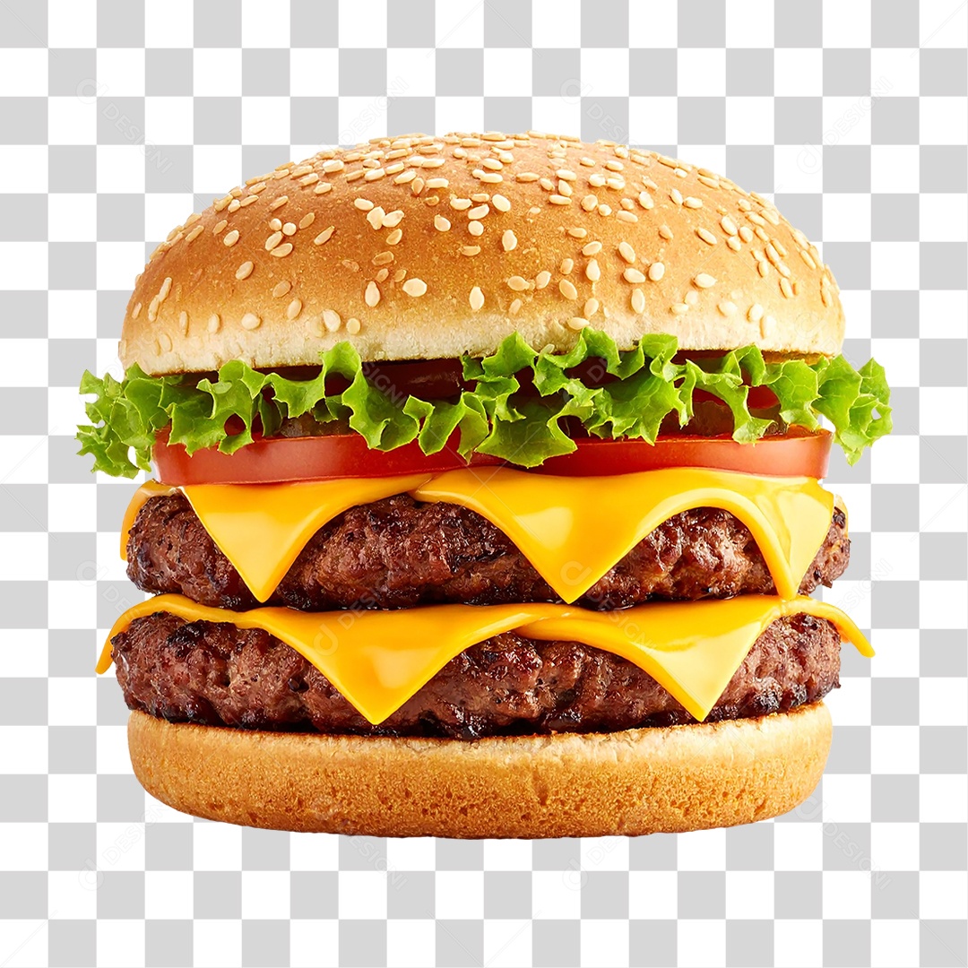 Hambúrguer Lanche Sanduiche PNG Transparente