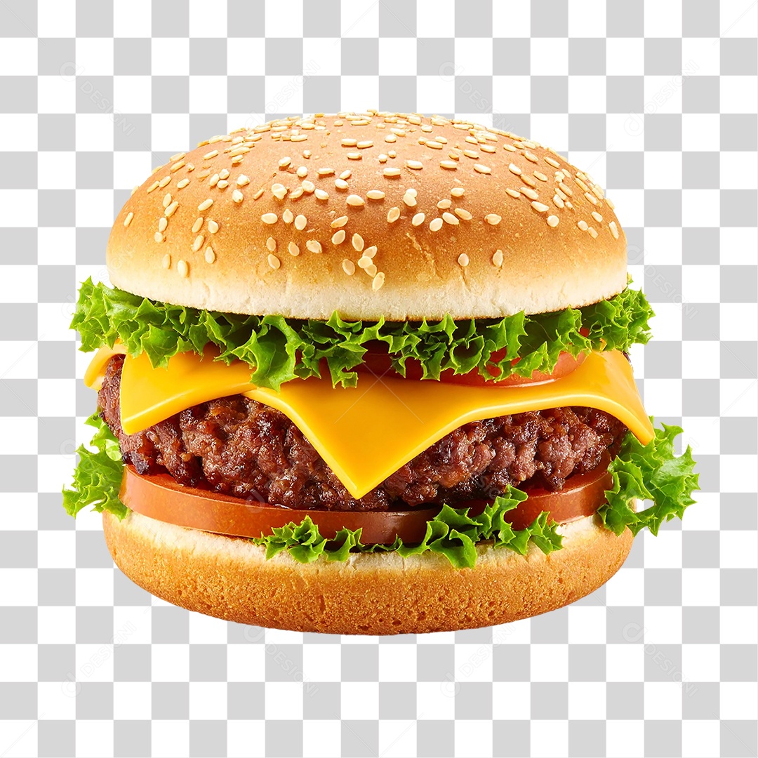 Hambúrguer Lanche Sanduiche PNG Transparente
