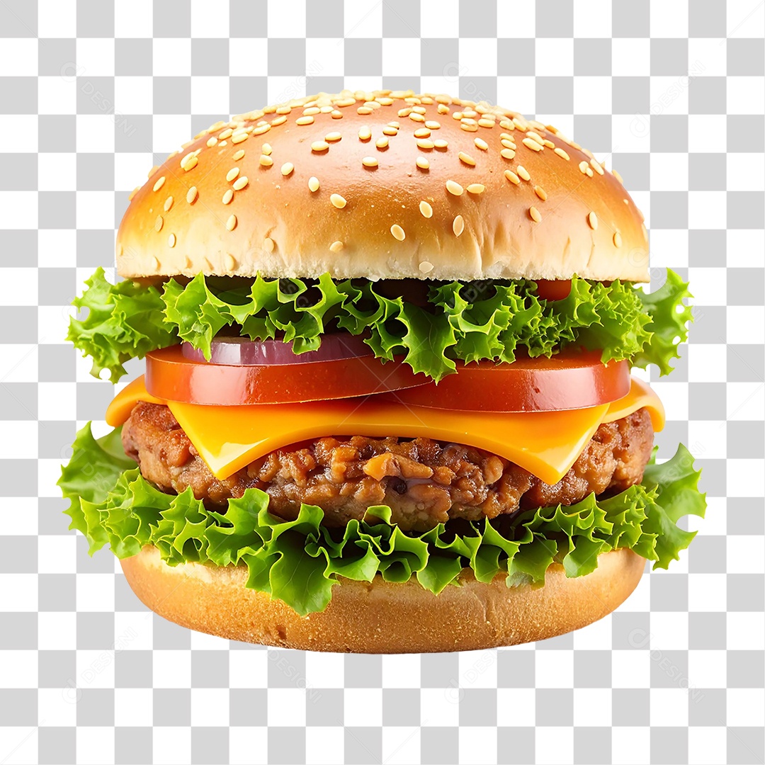 Hambúrguer Lanche Sanduiche PNG Transparente