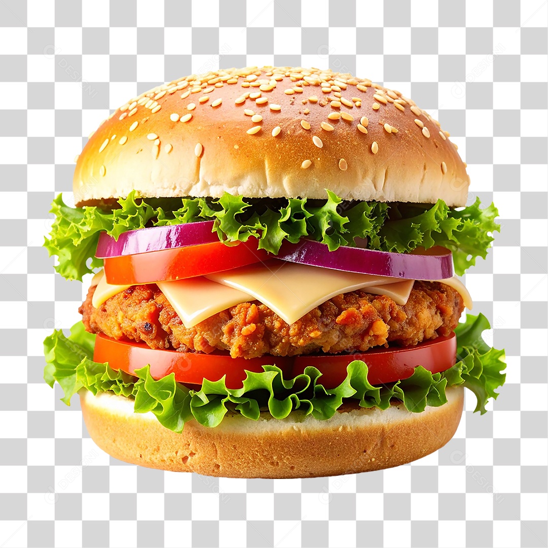 Hambúrguer Lanche Sanduiche PNG Transparente