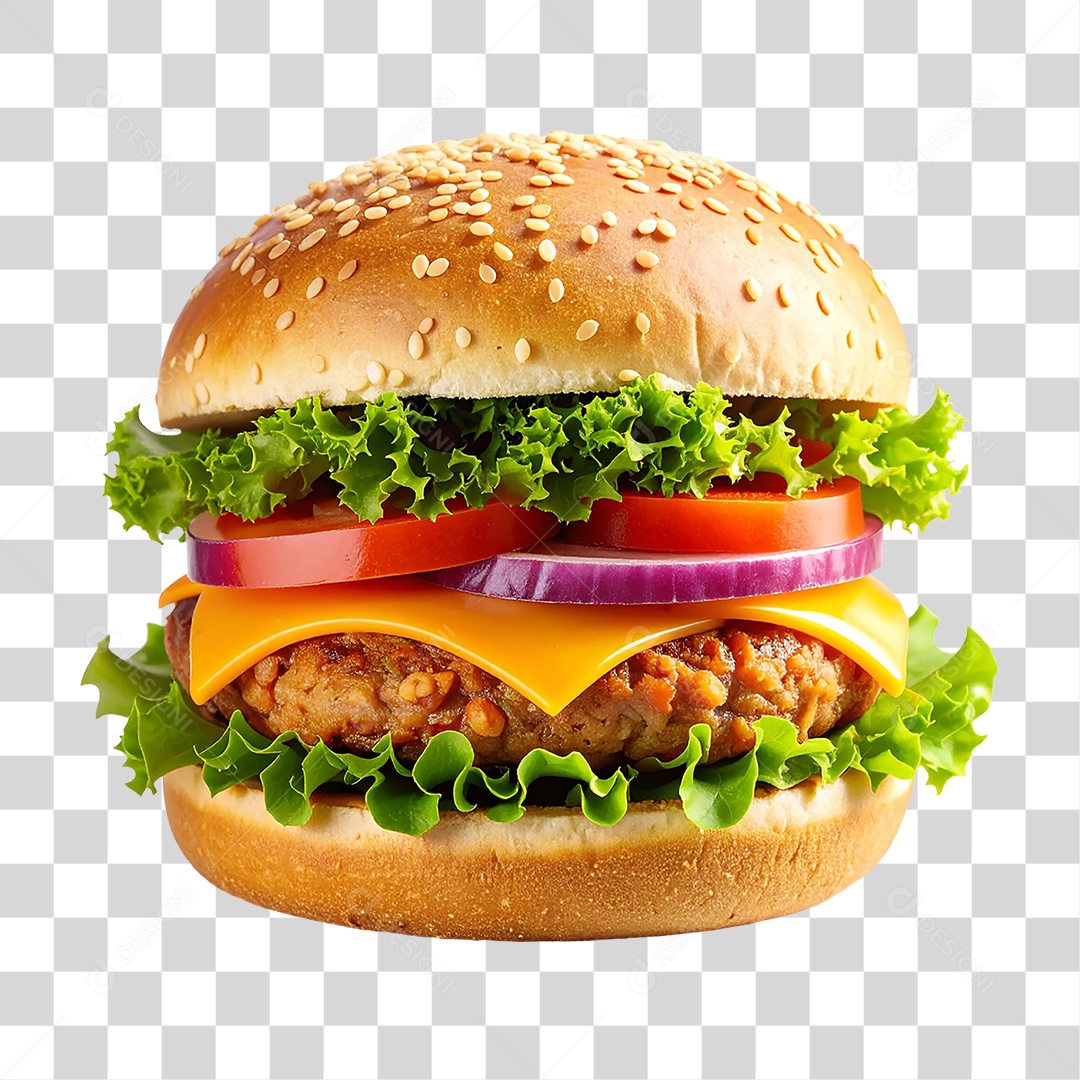 Hambúrguer Lanche Sanduiche PNG Transparente