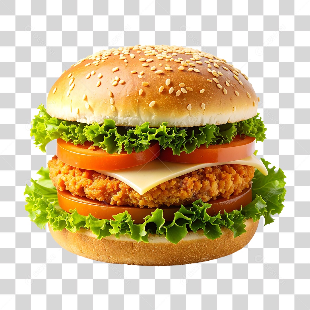 Hambúrguer Lanche Sanduiche PNG Transparente