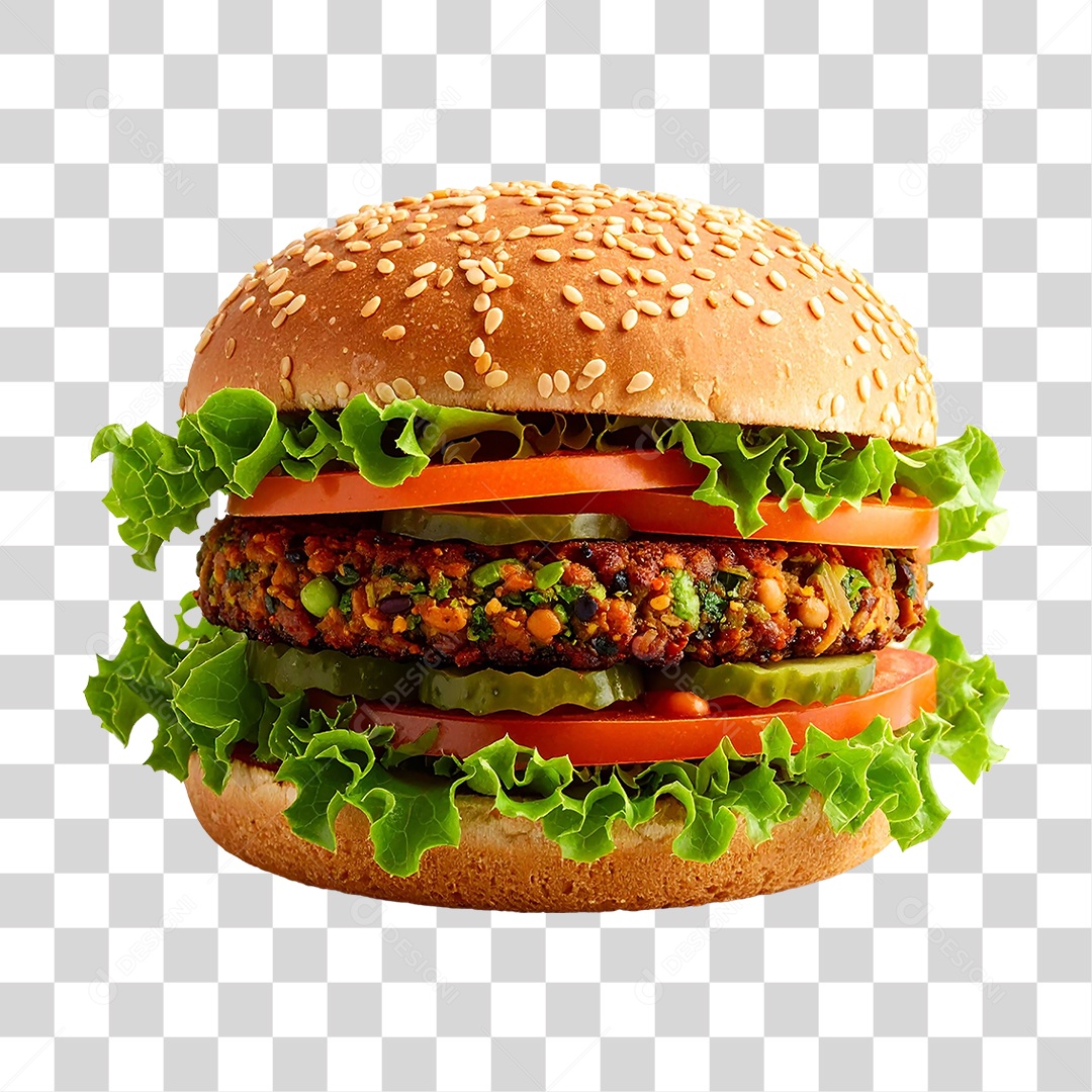 Hambúrguer Lanche Sanduiche PNG Transparente