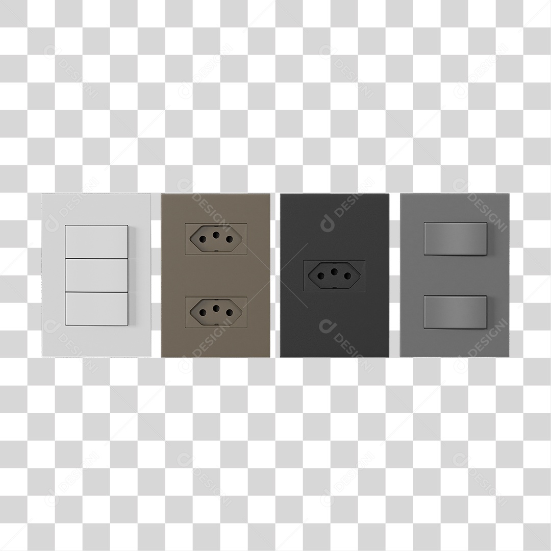 Materiais de Acabamento Elétrico Construção PNG Transparente