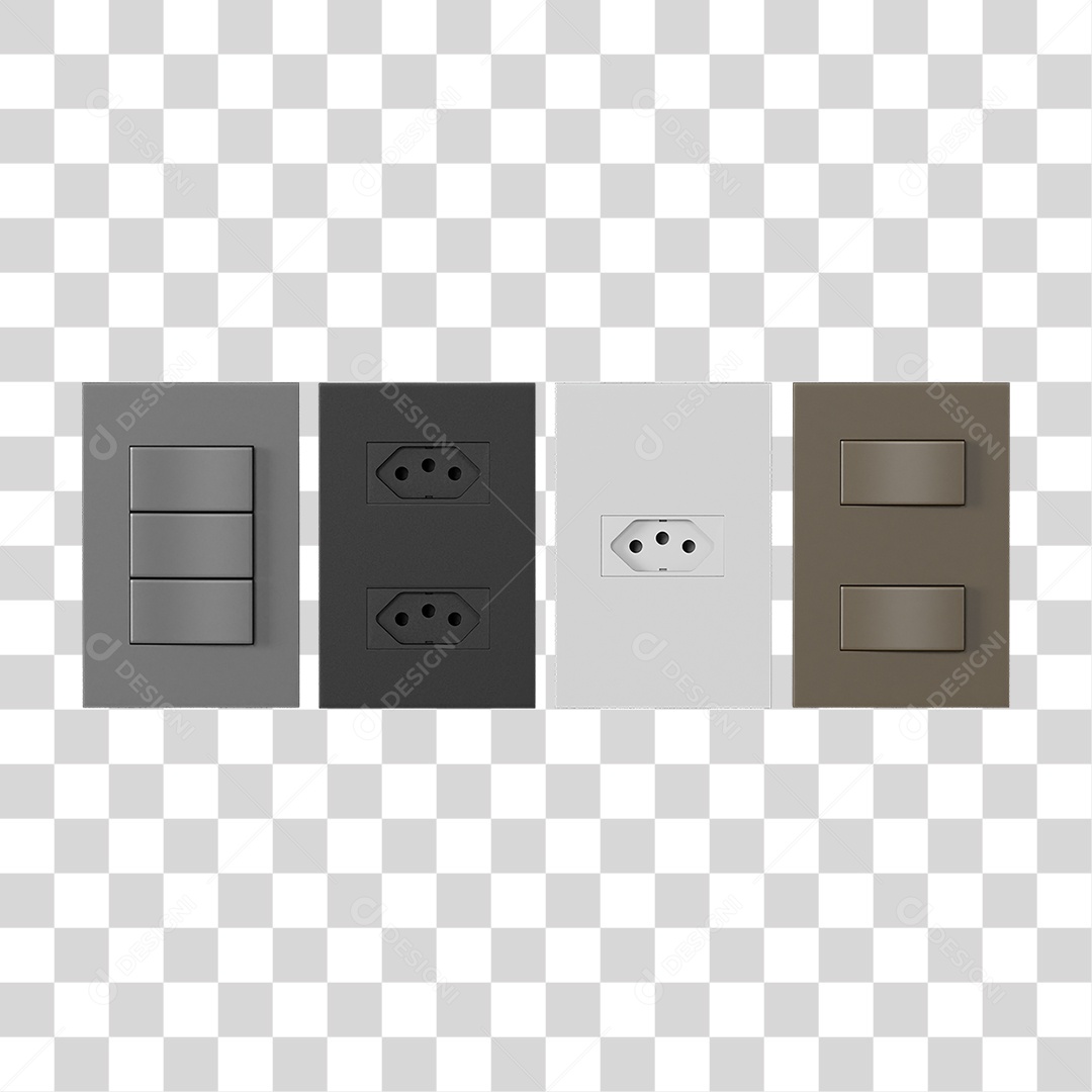 Materiais de Acabamento Elétrico Construção PNG Transparente