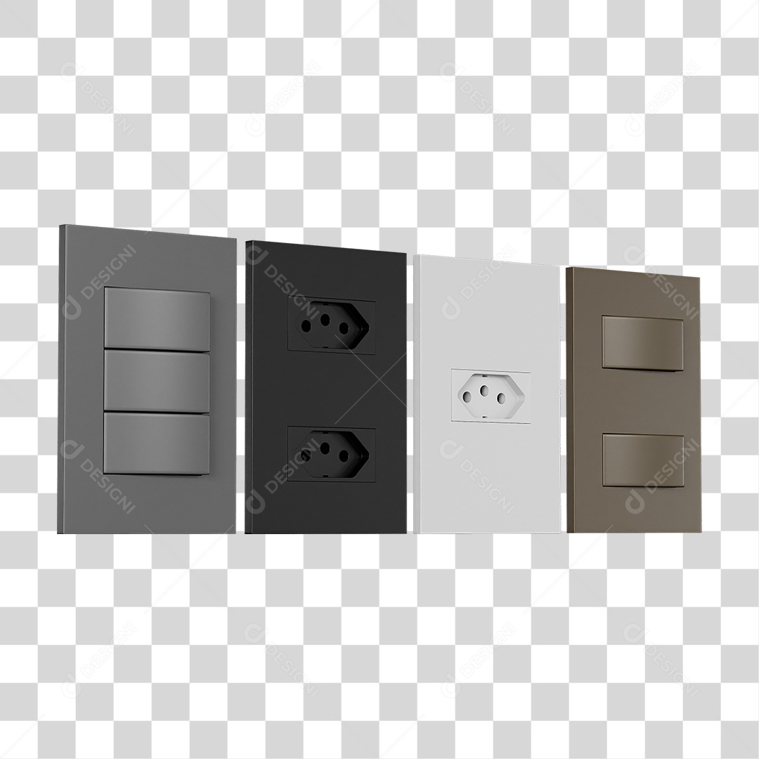 Materiais de Acabamento Elétrico Construção PNG Transparente