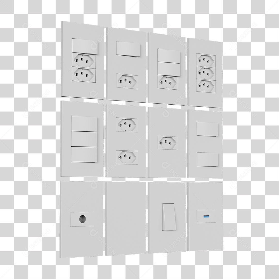 Materiais de Acabamento Elétrico Construção PNG Transparente