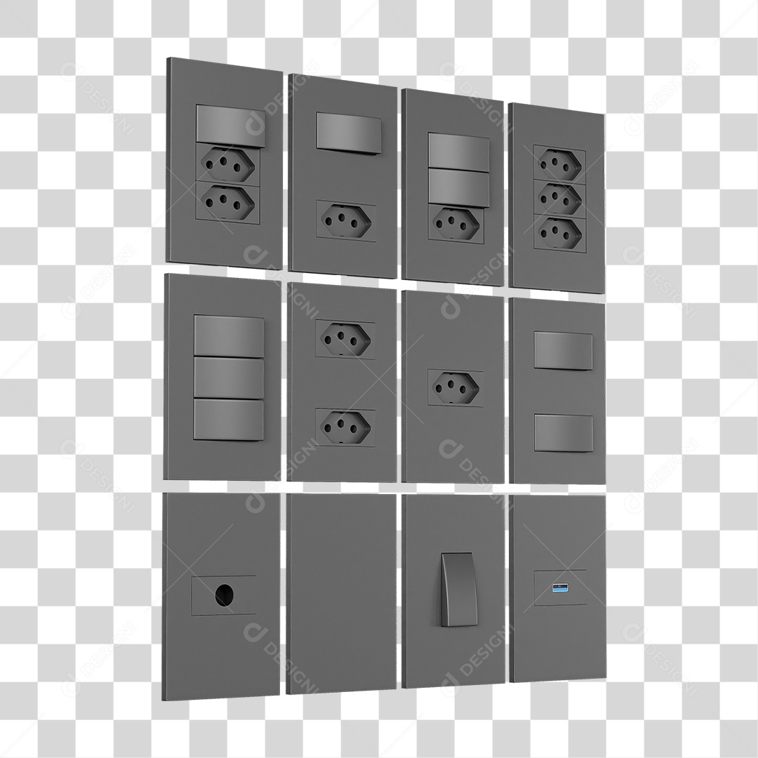 Materiais de Acabamento Elétrico Construção PNG Transparente