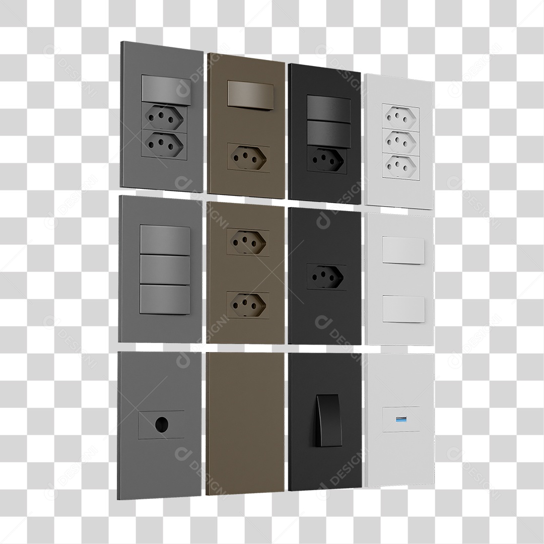 Materiais de Acabamento Elétrico Construção PNG Transparente