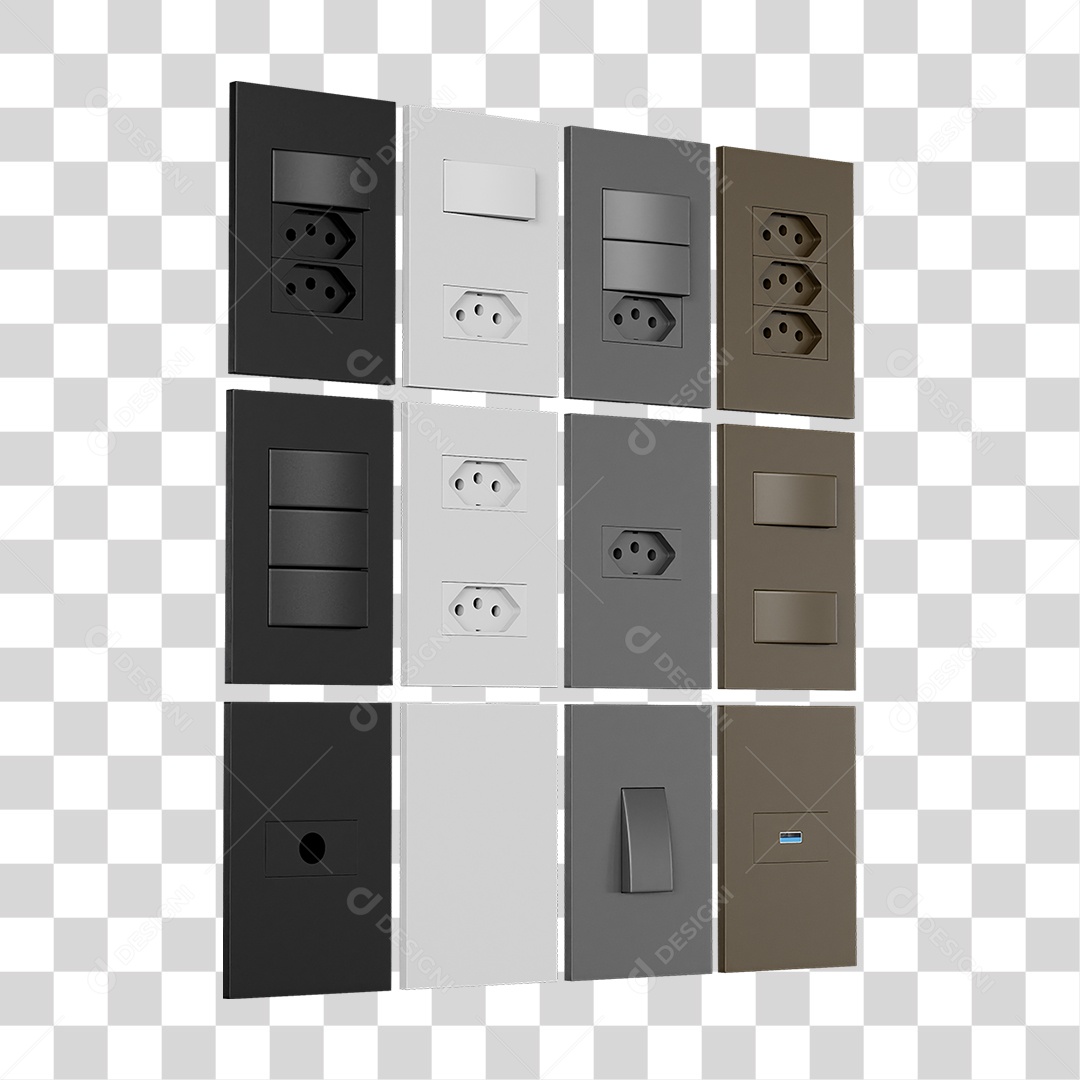 Materiais de Acabamento Elétrico Construção PNG Transparente