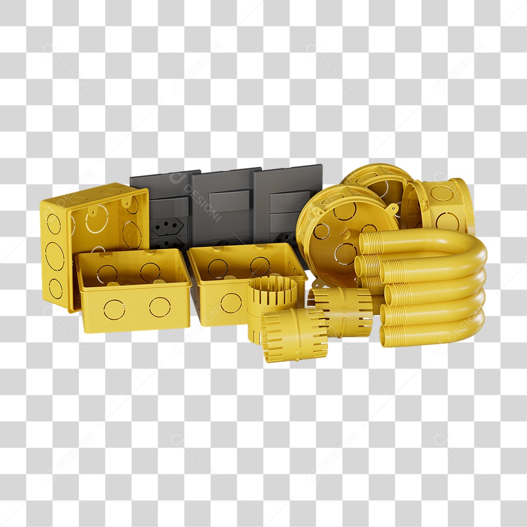 Materiais de Acabamento Elétrico Construção PNG Transparente