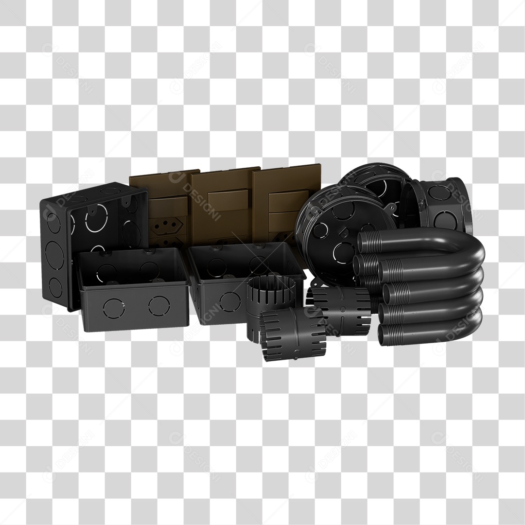 Materiais de Acabamento Elétrico Construção PNG Transparente