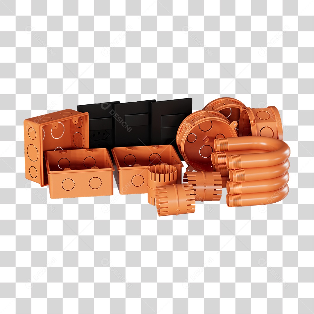 Materiais de Acabamento Elétrico Construção PNG Transparente