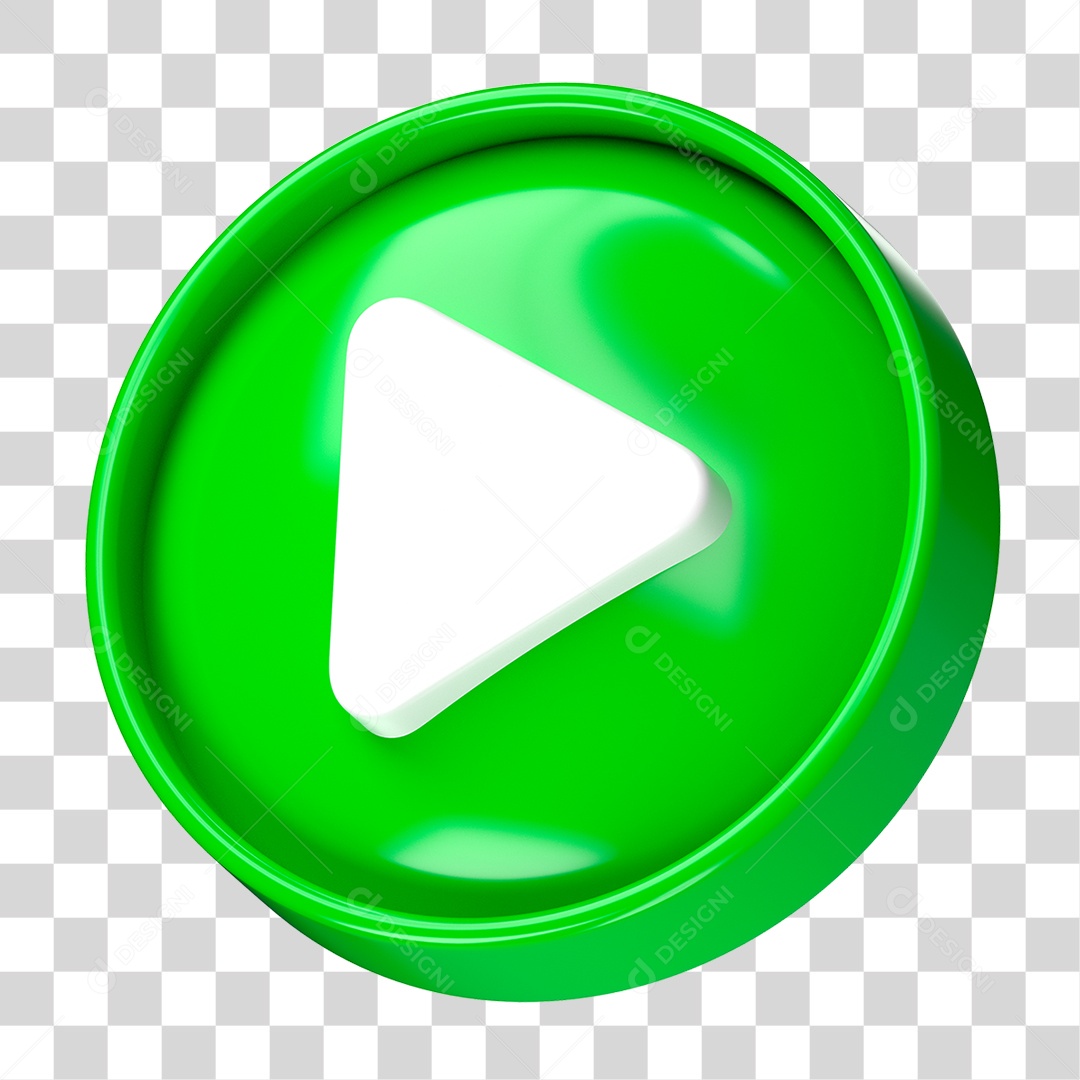 Botão de Play PNG Transparente